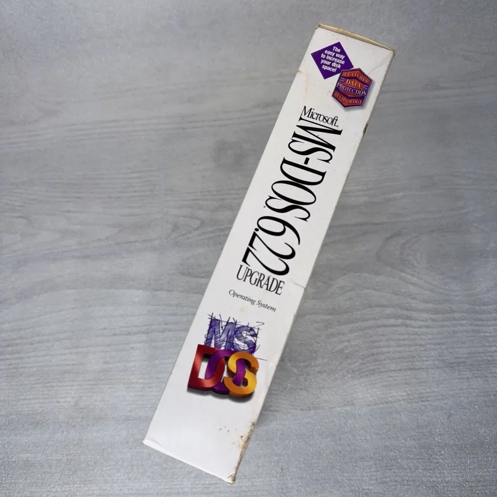 Microsoft MS-DOS 6.22 Operating System Upgrade 3.5